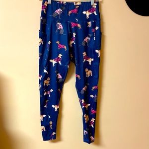 🐶 🐕 Simply Southern Dog Print Leggings